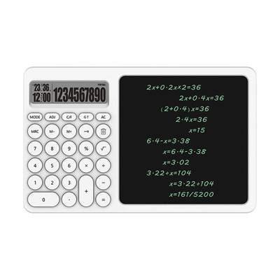 تبلت ماشین حسابی KIPOP 10 Digit Calculator with Writing Tablet