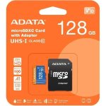 کارت حافظه microSDHD ای دیتا مدل Premier کلاس 10 استاندارد UHS-I U1 سرعت 100MBps ظرفیت 128 گیگابایت